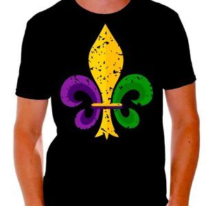 Mardi Gras Carnival Shirt for Men New Orleans Celebration